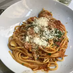 Спагети с аншоа без месо