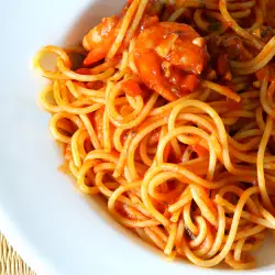 Спагети с кашкавал без месо