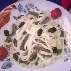 Спагети с охлюви
