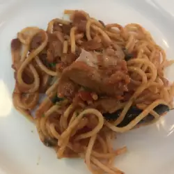 Спагети с Вино