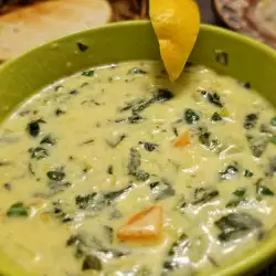 Спаначена супа с праз и ориз
