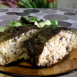 Спанак с ориз и зелен лук