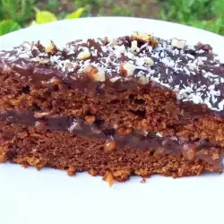 Шоколадова торта с рожков