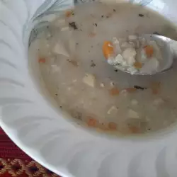 Супа с месо и олио