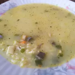 Супа от агнешки дреболии в мултикукър
