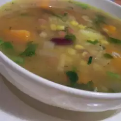 Зеленчукова супа с авокадо