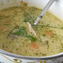 Супа от домашна кокошка
