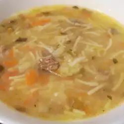 Супа от телешки език