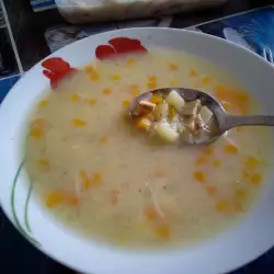 Пилешка супа с естрагон