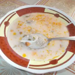 Супа с кайма и моркови