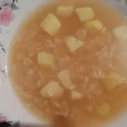 Оризова супа със зехтин