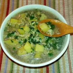 Супа от коприва с шарлан