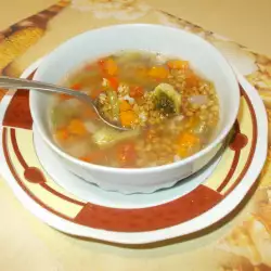 Супа с лимец и зеленчуци