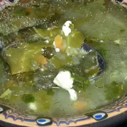 Зеленчукова супа с лопуш