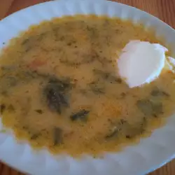 Супа с яйца без месо