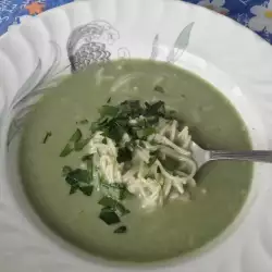 Вегетарианска супа с лук