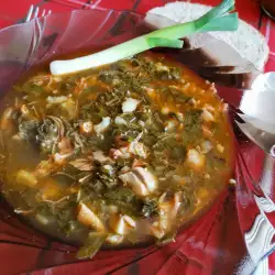 Бабината супа с печено агнешко