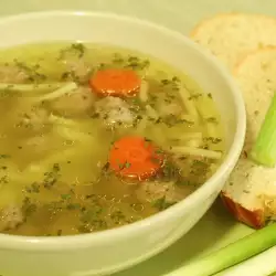 Супа с кайма и бульон