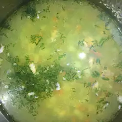 Здравословна супа със сьомга