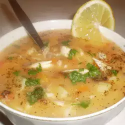 Най-вкусната супа със скумрия