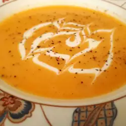 Здравословна супа с тиква