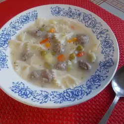 Супа с кайма и картофи