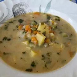 Картофена супа с кисело мляко