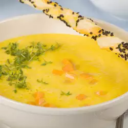 Супа със зелен лук без месо