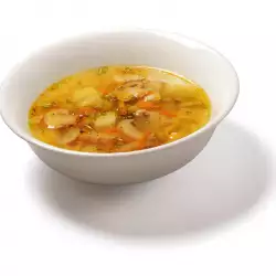 Гъбена супа със зеле