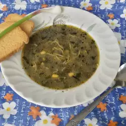 Супа с лапад и царевица