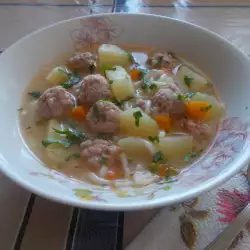 Супа с месо и чушки