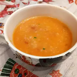 Крем супа от тиква с магданоз