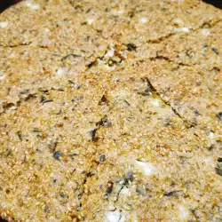 Сусамена баничка с котидж сирене по Зоната