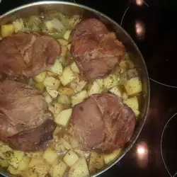 Свинските пържоли с картофи по мъжки