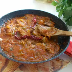 Манджа със свинско и домати