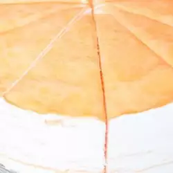 Палачинкова торта с пудра захар