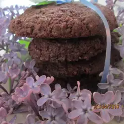 Шоколадови бисквити с брашно