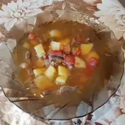Супа с месо и целина