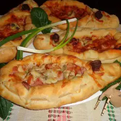 Пица с шунка и мая