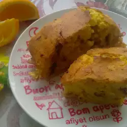 Десерт с тиква и портокали
