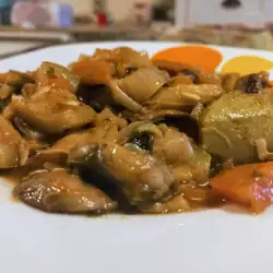 Печурки с магданоз