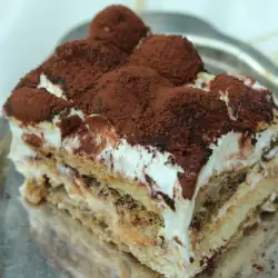 Италиански торти с бял шоколад