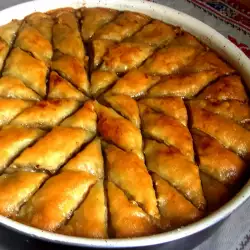 Традиционна турска баклава с точени кори