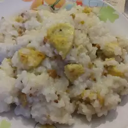 Веган пиле с ориз