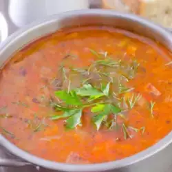 Зимна доматена супа