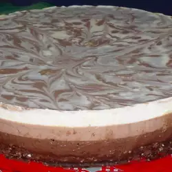 Шоколадова торта с желатин