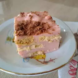 Бисквитена торта с кокосова захар