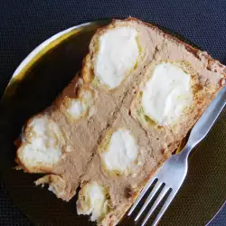 Лесна еклерова торта с готови еклерчета