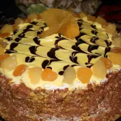 Торта Изкушение с ананас