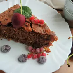 Шоколадова торта с портокалова кора